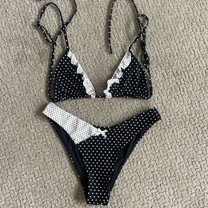 Black Bough BIKINI TOP